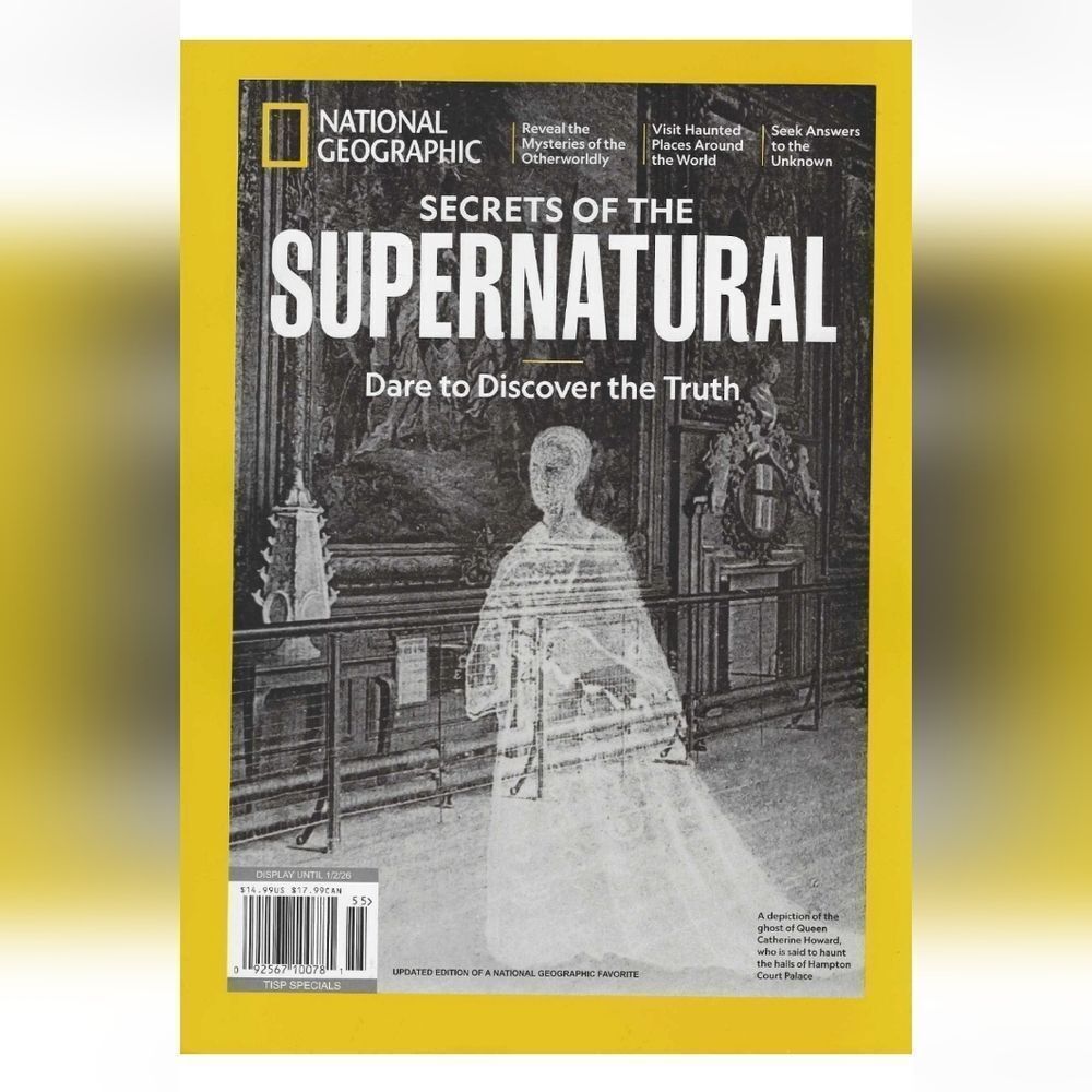 🆕️📒National Geographic Secrets Of The Supernatural -Dare To Discover The Truth
